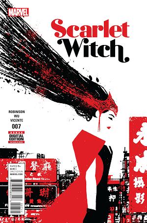 Scarlet Witch #7  cover