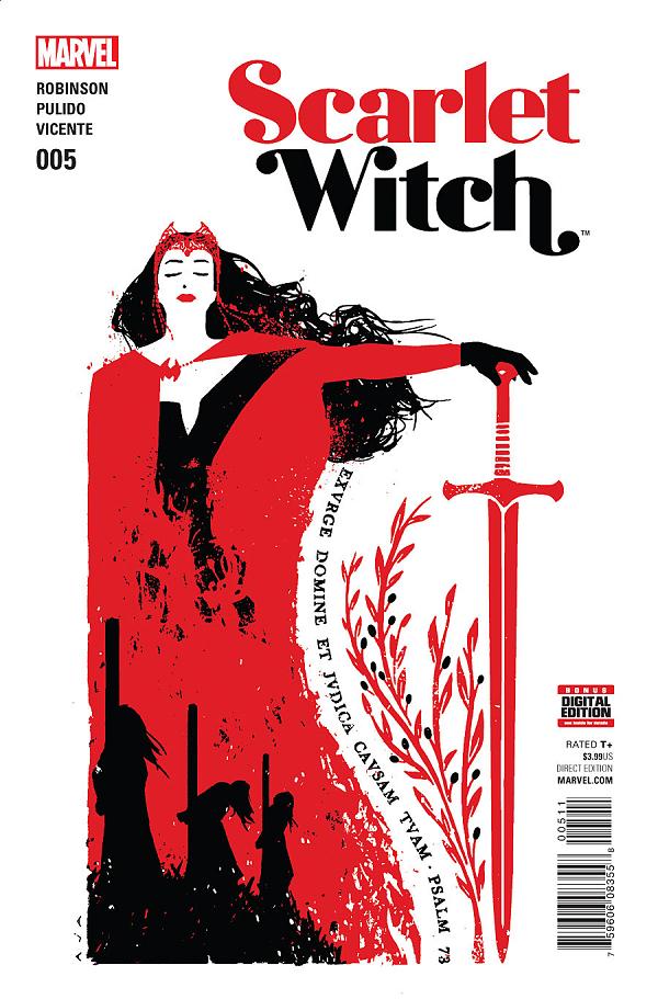 Scarlet Witch #5  cover