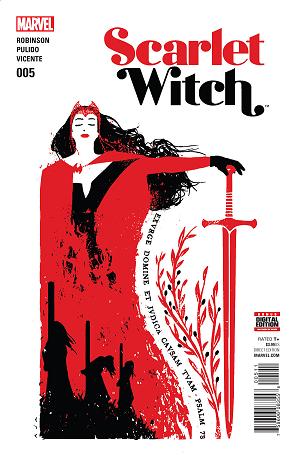 Scarlet Witch #5 cover