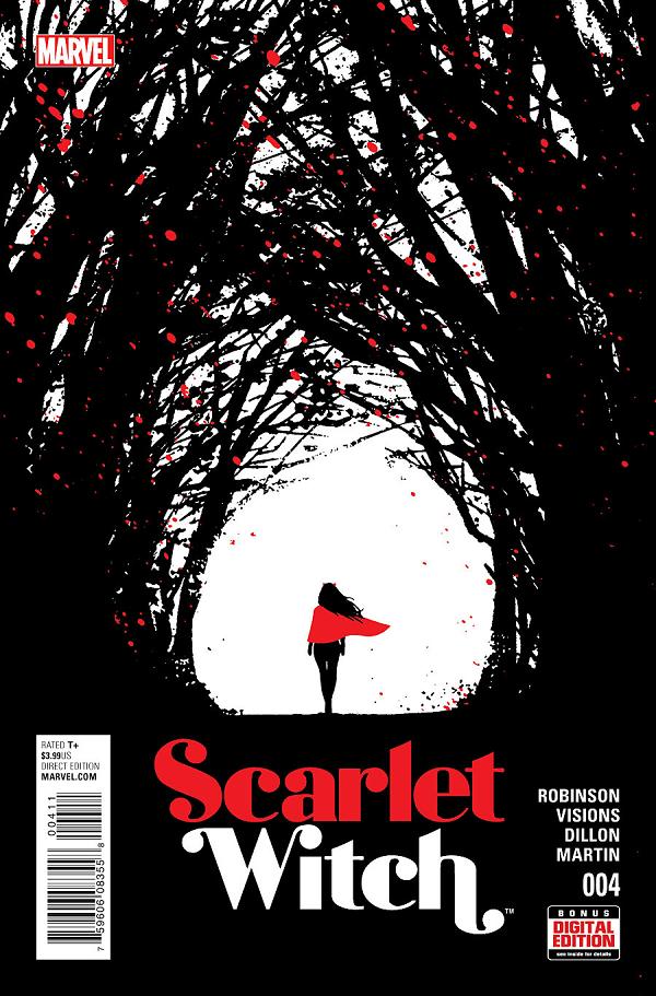Scarlet Witch #4  cover