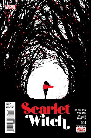 Scarlet Witch #4 cover