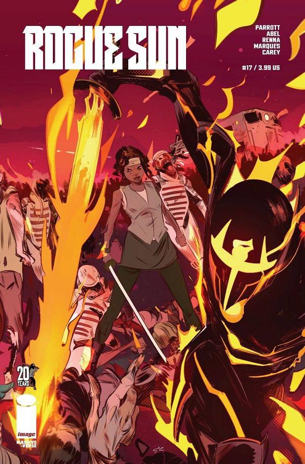 Rogue Sun #17 CVR C TWD 20TH ANNV SIMEONE MV cover