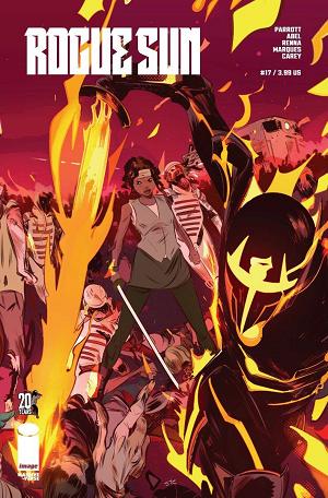 Rogue Sun #17 CVR C TWD 20TH ANNV SIMEONE MV cover
