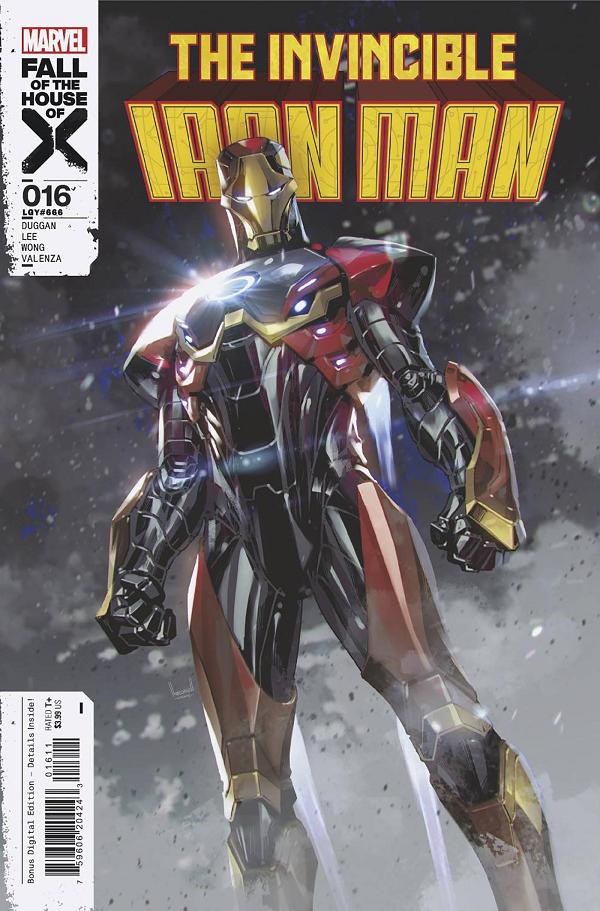 Invincible Iron Man #16 cover