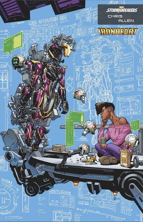 Invincible Iron Man #16 CHRIS ALLEN STORMBREAKERS cover