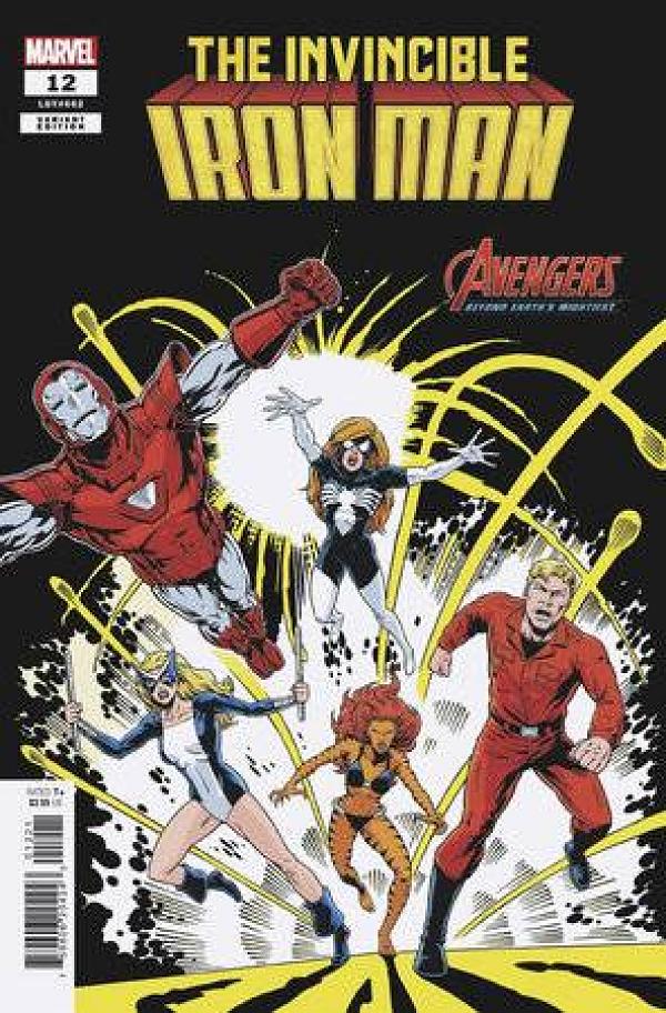 Invincible Iron Man #12 JTC AVENGERS 60TH cover