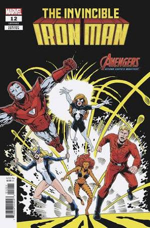 Invincible Iron Man #12 JTC AVENGERS 60TH cover