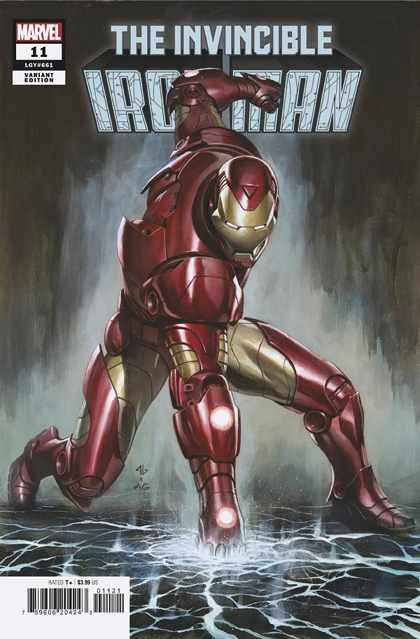 Invincible Iron Man #11 ADI GRANOV HOMAGE cover