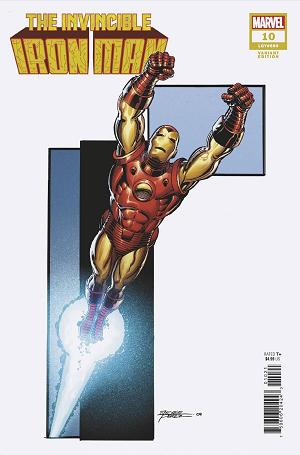 Invincible Iron Man #10 GEORGE PEREZ cover