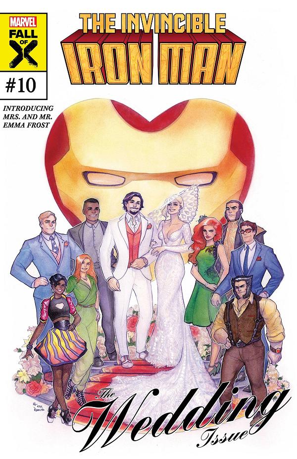 Invincible Iron Man #10 MEGHAN HETRICK HOMAGE A cover