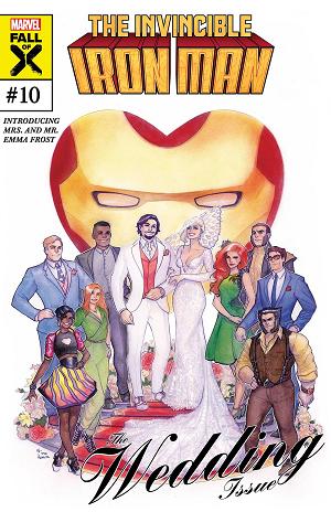 Invincible Iron Man #10 MEGHAN HETRICK HOMAGE A cover