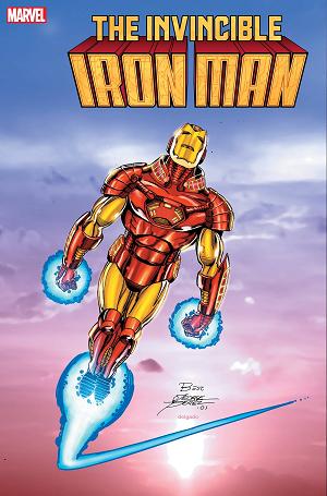 Invincible Iron Man #8 GEORGE PEREZ cover