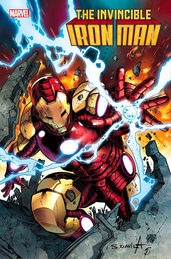 Invincible Iron Man #7 DAVILA cover