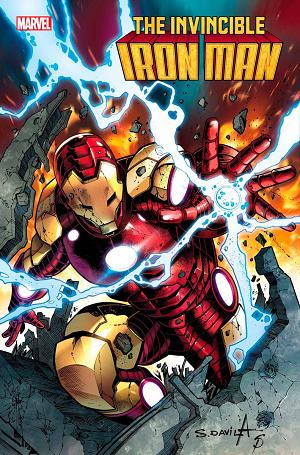 Invincible Iron Man #7 DAVILA cover