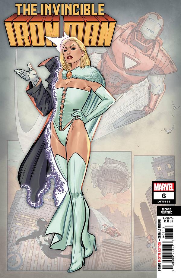 Invincible Iron Man #6 2ND PTG ANDREA DI VITO cover