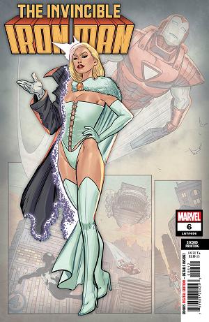 Invincible Iron Man #6 2ND PTG ANDREA DI VITO cover
