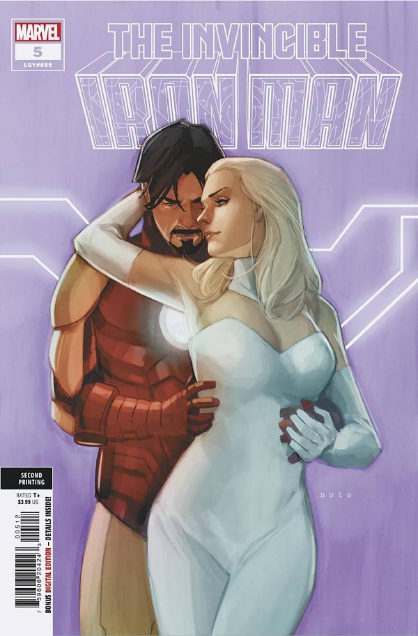 Invincible Iron Man #5 2ND PTG PHIL NOTO cover