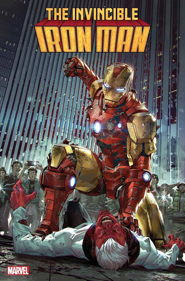 Invincible Iron Man #4 cover