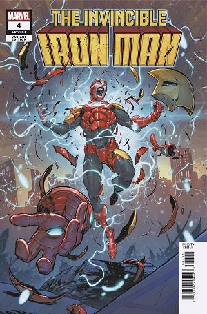 Invincible Iron Man #4 COELLO cover
