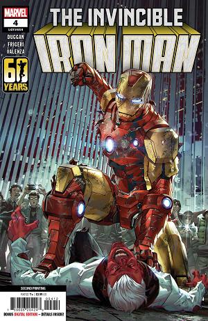 Invincible Iron Man #4 2ND PTG KAEL NGU cover