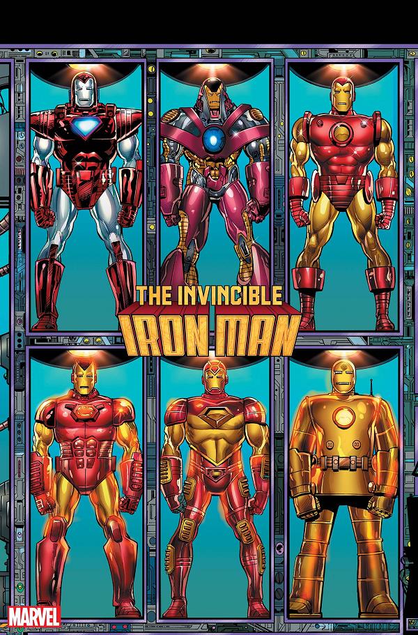 Invincible Iron Man #3 LAYTON CONNECTING cover
