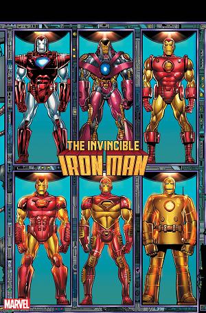 Invincible Iron Man #3 LAYTON CONNECTING cover
