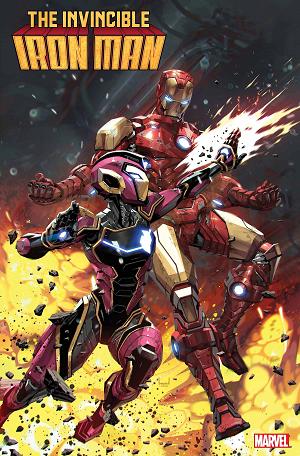 Invincible Iron Man #2 cover
