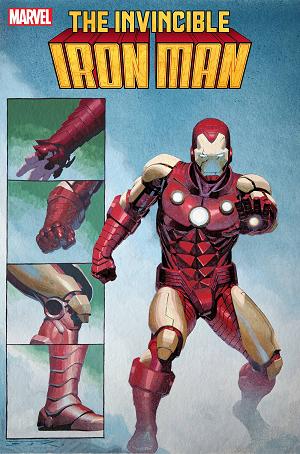 Invincible Iron Man #2 RIBIC CLASSIC HOMAGE cover
