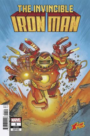 Invincible Iron Man #1 SHALVEY X-TREME MARVEL cover
