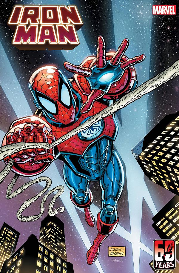 Iron Man #19 JURGENS SPIDER-MAN cover