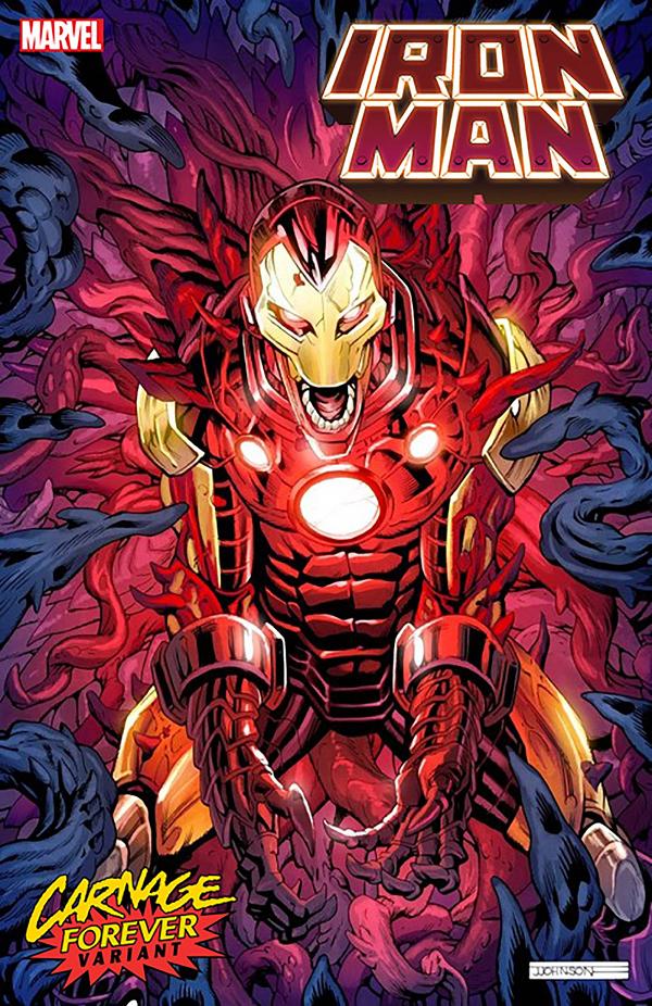 Iron Man #18 variant cover by Jeff Johnson
