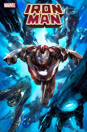 Iron Man #18 LOZANO INFINITY SAGA PHASE 2 cover