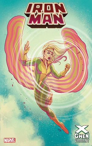 Iron Man #17 SOUZA X-GWEN cover