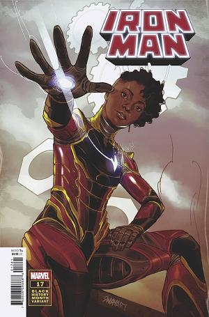 Iron Man #17 SWAY BLACK HISTORY MONTH cover