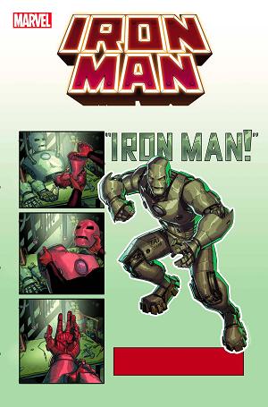 Iron Man #16 WOODS CLASSIC HOMAGE cover