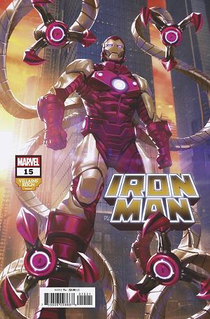 Iron Man #15 CHEW DEVILS REIGN VILLAIN cover