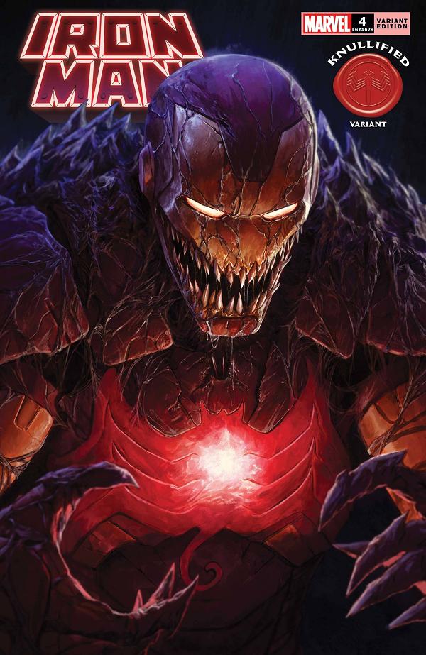 Iron Man #4 RAPOZA KNULLIFIED cover