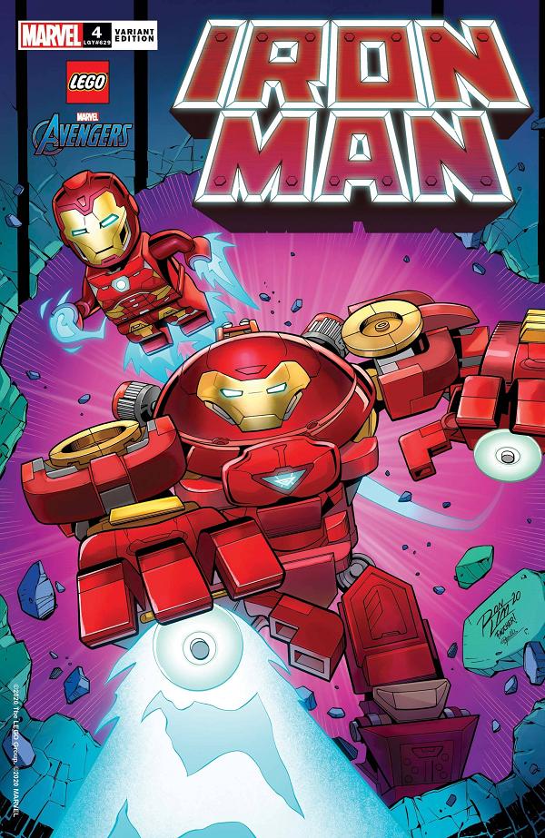 Iron Man #4 variant cover by Ron Lim
