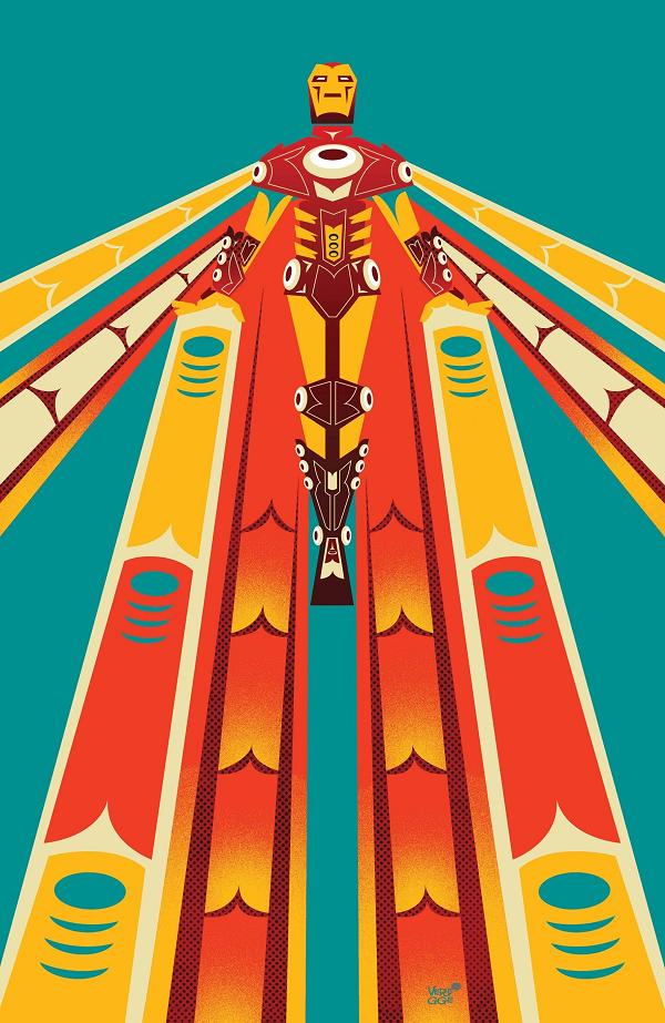 Iron Man #3 VEREGGE IRON MAN cover