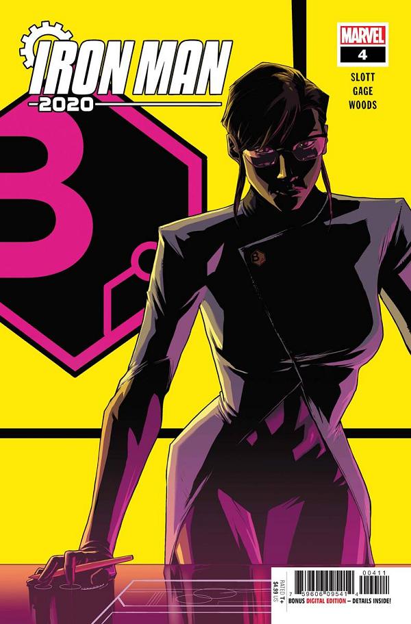 Iron Man 2020 #4  cover