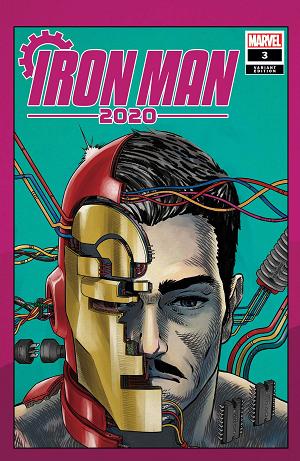 Iron Man 2020 #3 (OF 6) SUPERLOG HEADS cover