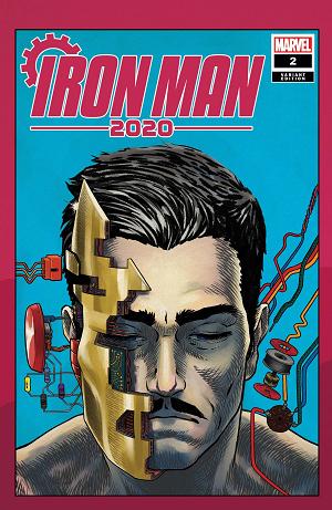 Iron Man 2020 #2 (OF 6) SUPERLOG HEADS cover