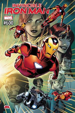 Invincible Iron Man #600 cover