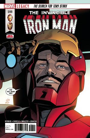 Invincible Iron Man #599 cover