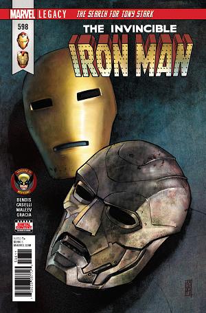 Invincible Iron Man #598  cover
