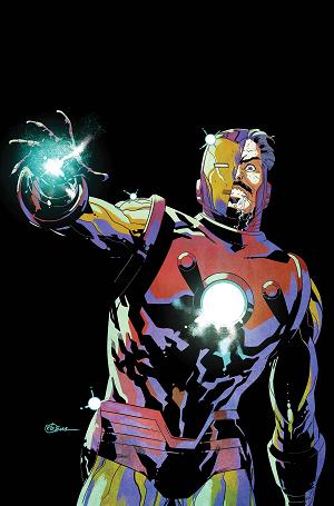 Invincible Iron Man #597  cover