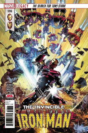 Invincible Iron Man #596  cover