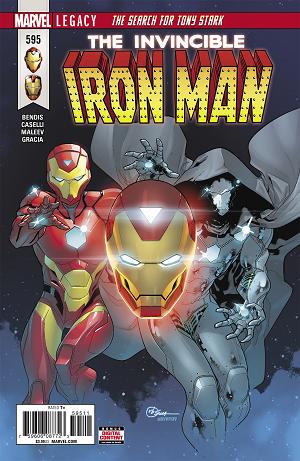 Invincible Iron Man #595  cover