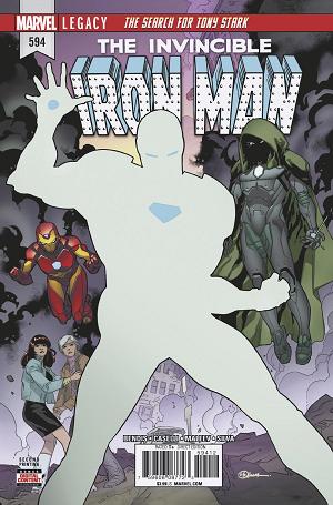 Invincible Iron Man #594 2ND PTG SILVA cover