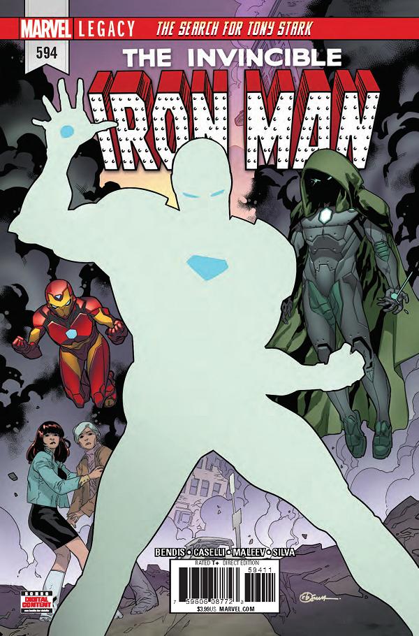 Invincible Iron Man #594  cover